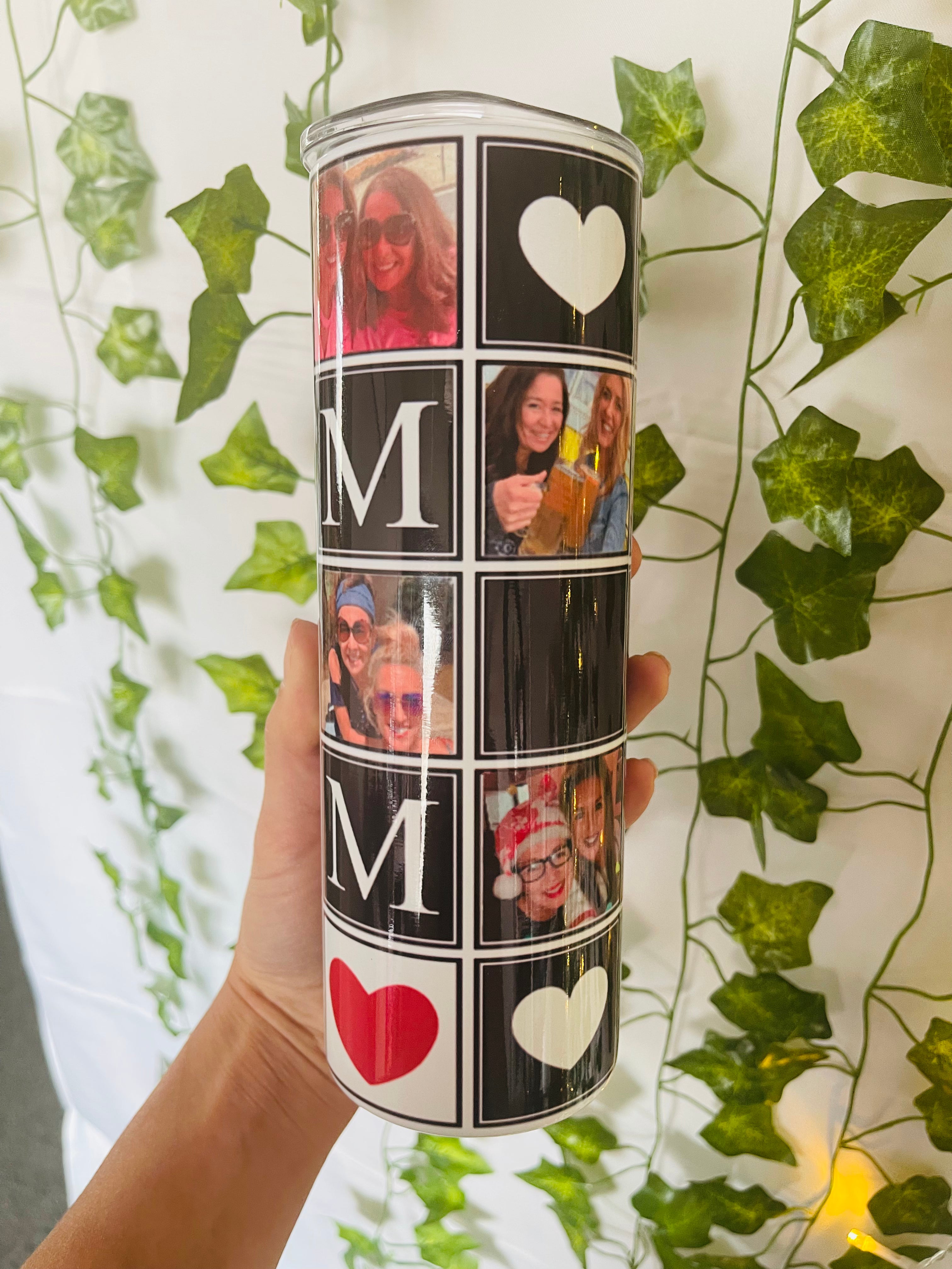 Mothers Day photo tumbler