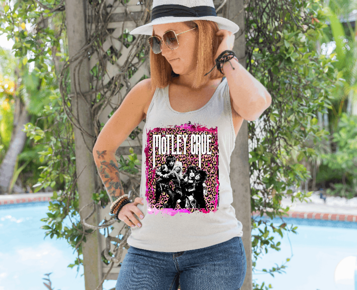 motley crue 80s Band T-shirts