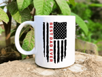 Load image into Gallery viewer, FATHERS DAY MUG | BEST DAD EVER WITH FLAG
