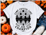 Load image into Gallery viewer, CAMP CRYSTAL LAKE T-SHIRT

