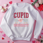 Load image into Gallery viewer, CUPID UNIVERSITY VALENTINE&#39;S DAY CREWNECK
