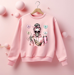 Load image into Gallery viewer, SKELETON FUNNY VALENTINE&#39;S DAY CREWNECK
