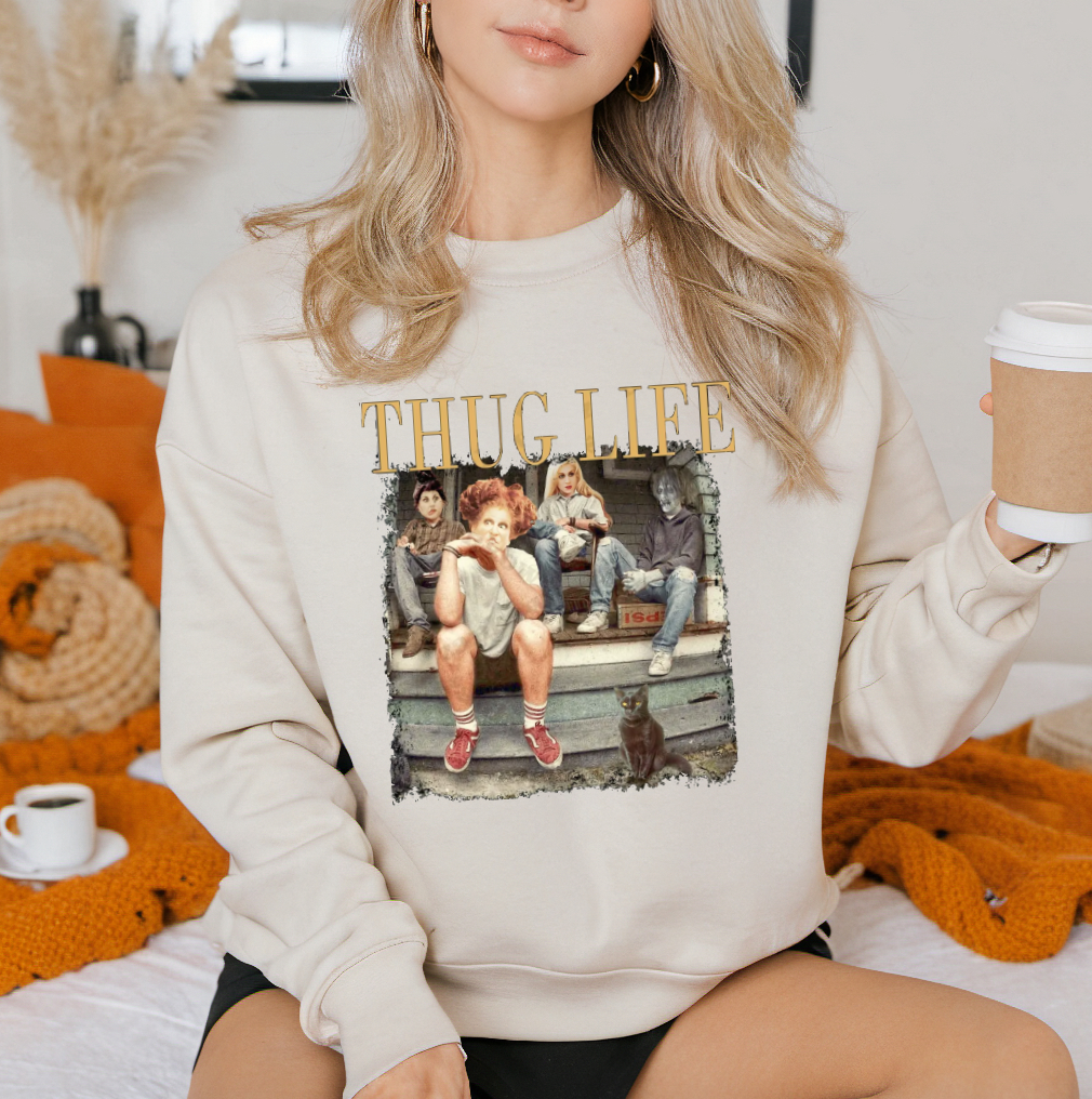 THUG LIFE HOCUS POCUS HALLOWEEN SWEATSHIRT