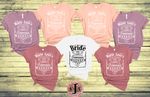Load image into Gallery viewer, NASHVILLE TRIP - WHISKEY LABEL -  THEMED BACHELORETTE T-SHIRT
