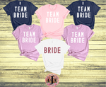Load image into Gallery viewer, BRIDE AND TEAM BRIDE -  THEMED BACHELORETTE T-SHIRT
