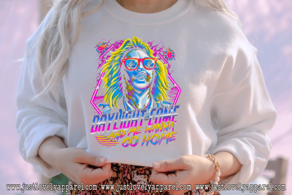 DAYLIGHT COME - BEETLEJUICE SWEATSHIRT