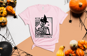 Get In Loser, We're Saving Halloween Town - Vinyl Printed Bella + Canvas Unisex T-Shirt