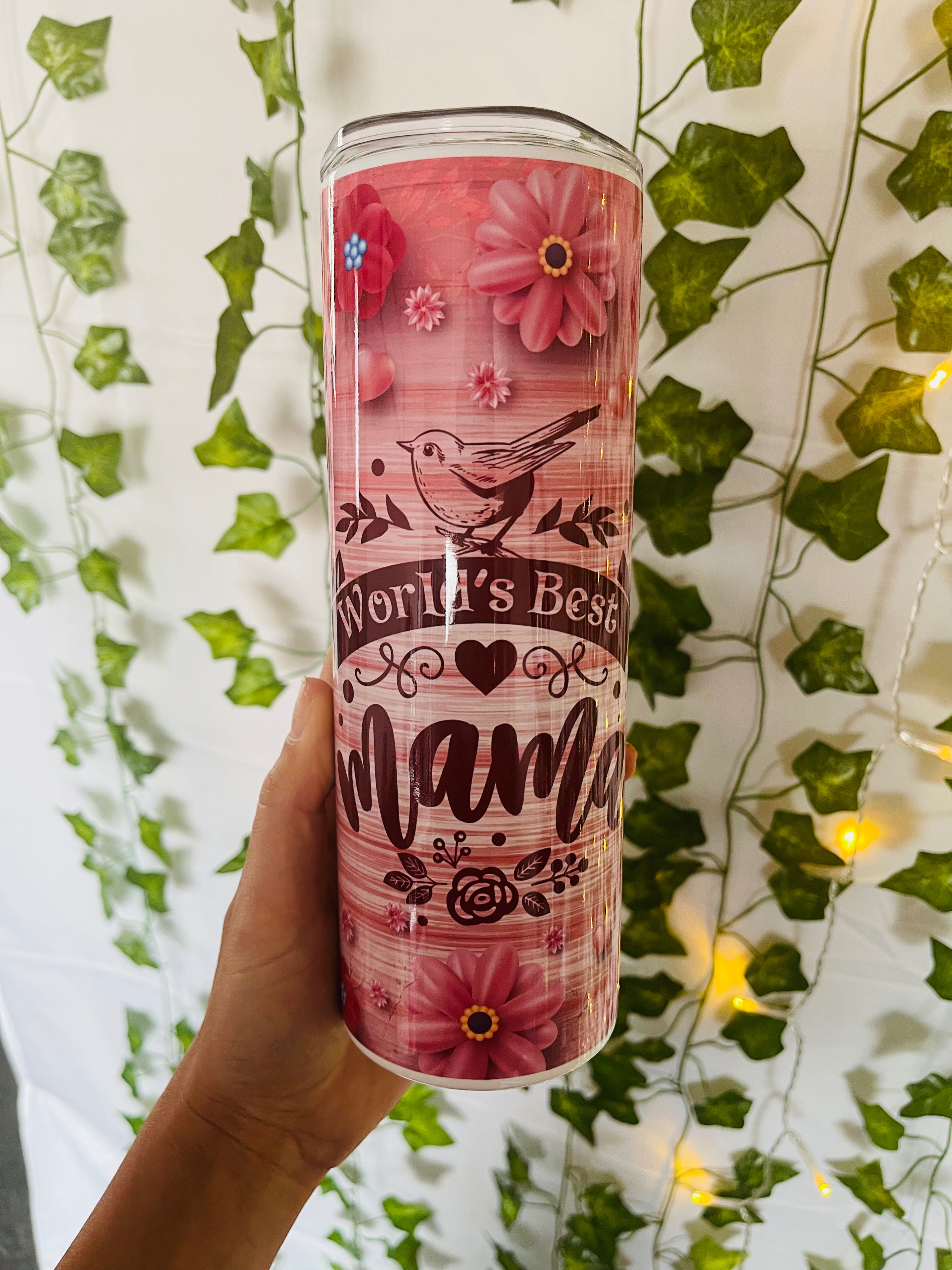 Worlds Greatest Mama - Mother's Day tumbler