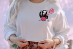 Load image into Gallery viewer, No, You Hang Up First, Ghostface - Sublimation Crewneck Sweatshirt
