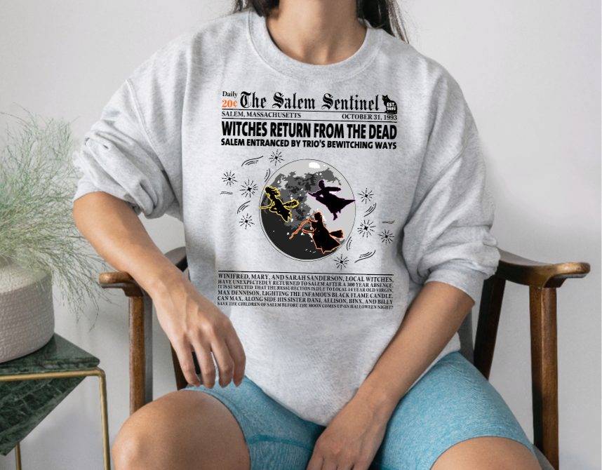 Salem Sentinel - Sanderson -  Sublimation Crewneck Sweatshirt