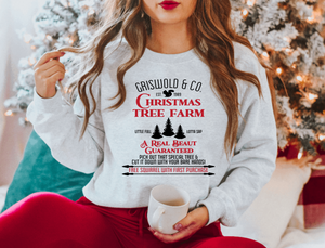 GRISWOLD CHRISTMAS TREE FARM CREWNECK SWEATSHIRT