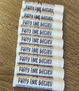 Custom Chapsticks for Bachelorette Party / Birthday Party