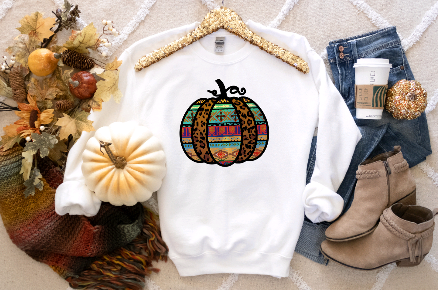 PUMPKIN SWEATSHIRT