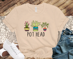Load image into Gallery viewer, POT HEAD PLANT LOVER TEE
