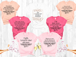 Load image into Gallery viewer, STEEL MAGNOLIAS MOVIE QUOTES -  THEMED BACHELORETTE T-SHIRT
